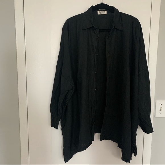 Oversized Eskandar Bergdoff Goodman Button Up - Picture 1 of 3